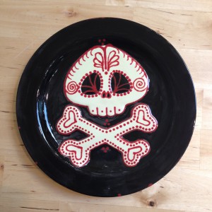Sugar Skull Plate