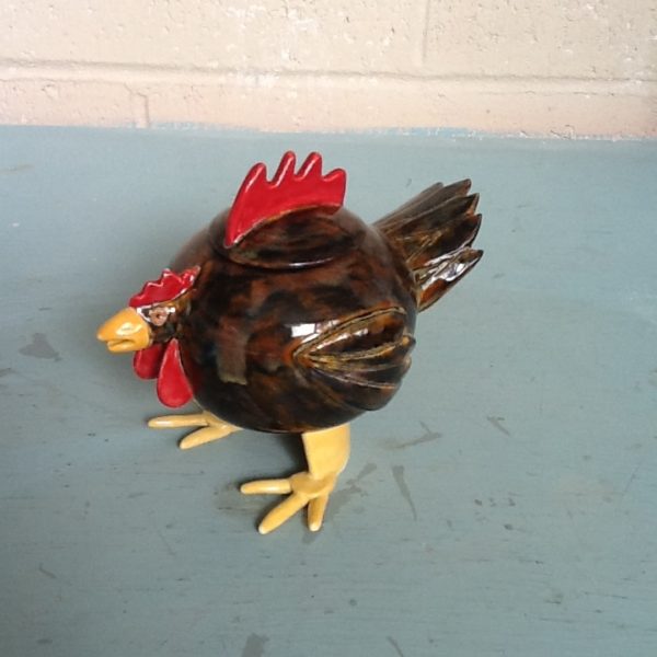 We have such creative people here!  This is a chicken teapot!